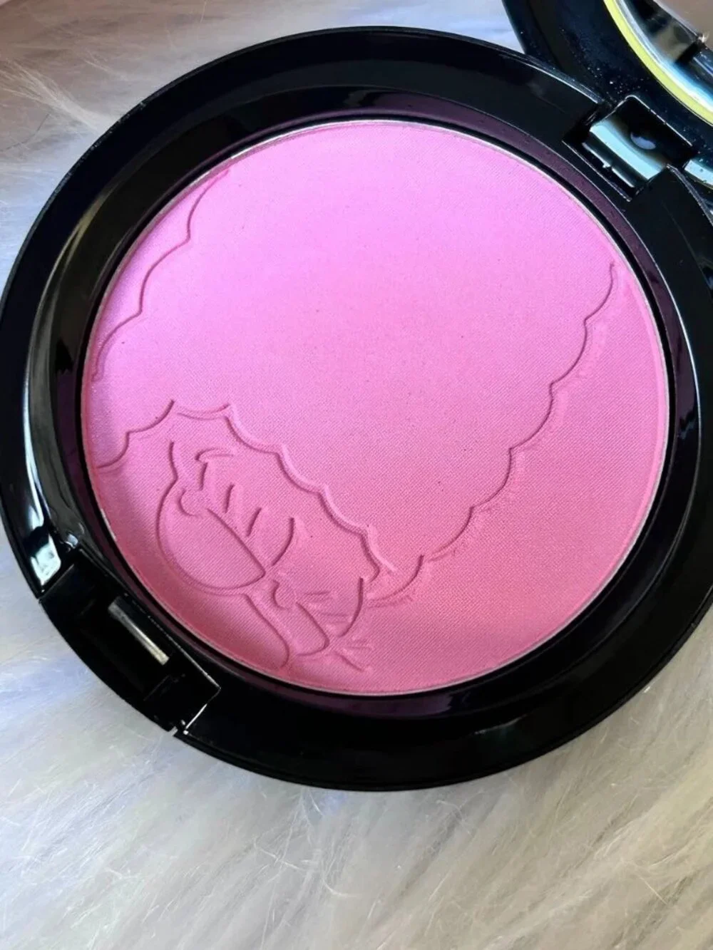 New MAC The Simpsons Powder Blush~Pink Sprinkle~Full size 9.5g/0.33oz~Rare
